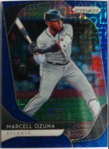 Marcell Ozuna [Blue Mojo Prizm] #51