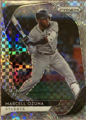 Marcell Ozuna [Power Plaid Prizm] #51