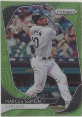 Marcus Semien [Lime Green Prizm] #123