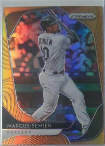 Marcus Semien [Neon Orange Prizm] #123