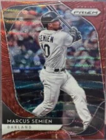 Marcus Semien [Red Wave Prizm] #123