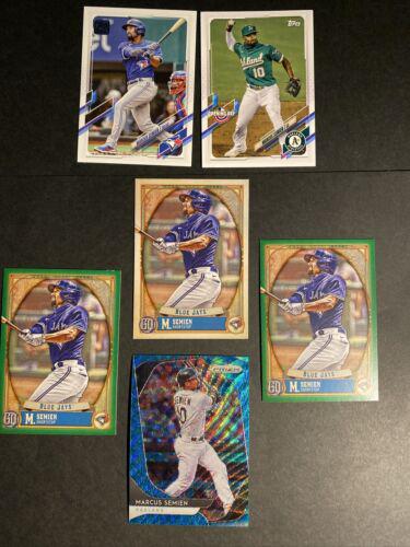 Marcus Semien [Teal Wave Prizm] #123