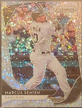 Marcus Semien [White Sparkle Prizm] #123