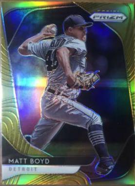 Matt Boyd [Gold Prizm] #199
