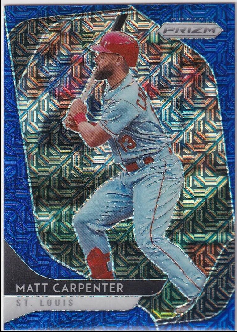 Matt Carpenter [Blue Mojo Prizm] #157