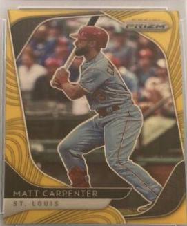 Matt Carpenter [Gold Prizm] #157