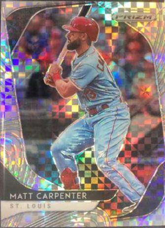 Matt Carpenter [Power Plaid Prizm] #157