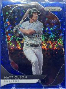 Matt Olson [Blue Donut Circles Prizm] #185