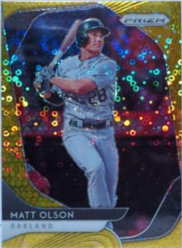 Matt Olson [Gold Prizm] #185