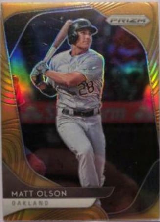 Matt Olson [Neon Orange Prizm] #185