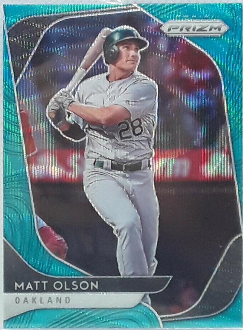 Matt Olson [Teal Wave Prizm] #185