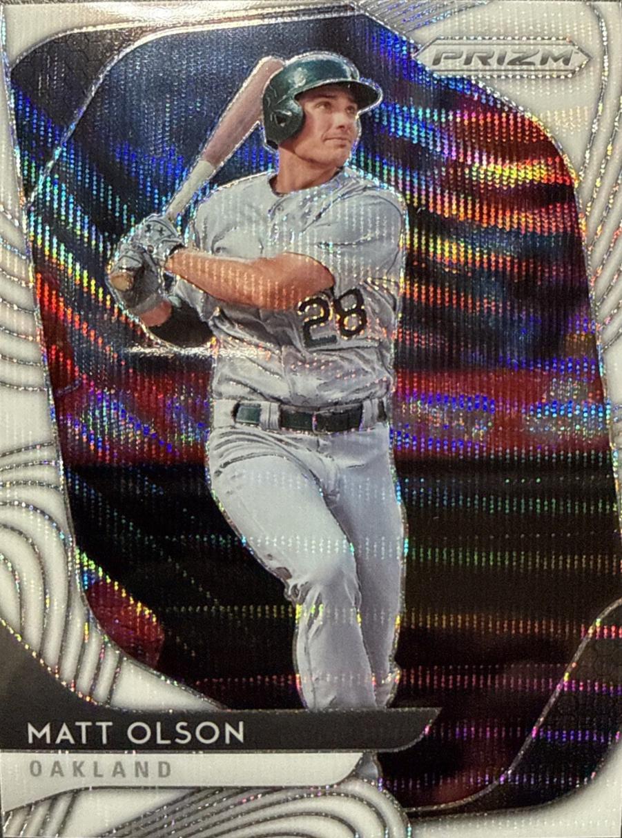 Matt Olson [White Wave Prizm] #185