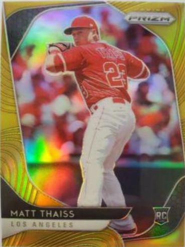 Matt Thaiss [Gold Prizm] #68