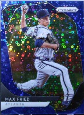 Max Fried [Blue Donut Circles Prizm] #119