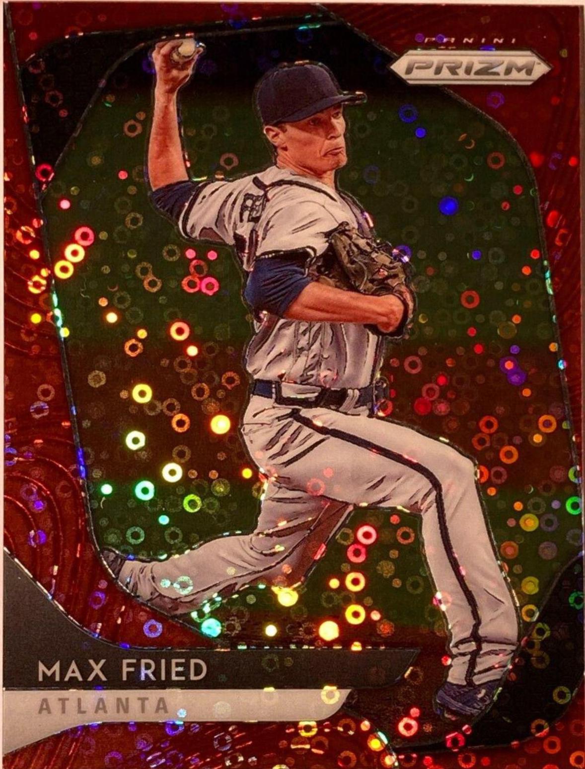 Max Fried [Red Donut Circles Prizm] #119