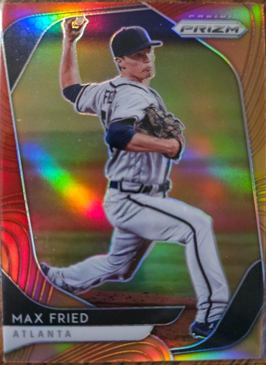 Max Fried [Red Orange Prizm] #119