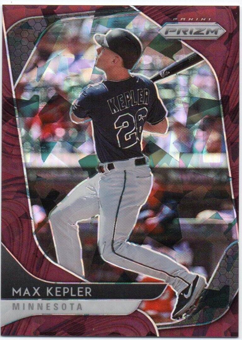 Max Kepler [Burgundy Cracked Ice Prizm] #145