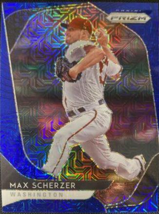 Max Scherzer [Blue Mojo Prizm] #191