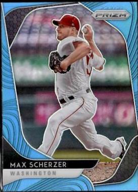 Max Scherzer [Blue Prizm] #191