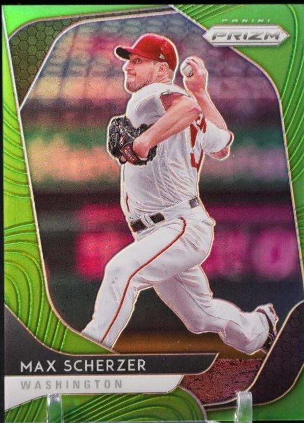 Max Scherzer [Lime Green Prizm] #191