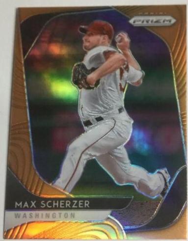 Max Scherzer [Neon Orange Prizm] #191