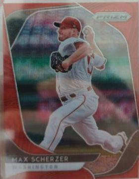 Max Scherzer [Red Prizm] #191