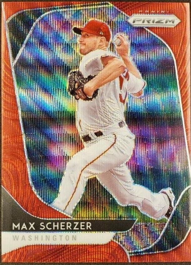 Max Scherzer [Red Wave Prizm] #191