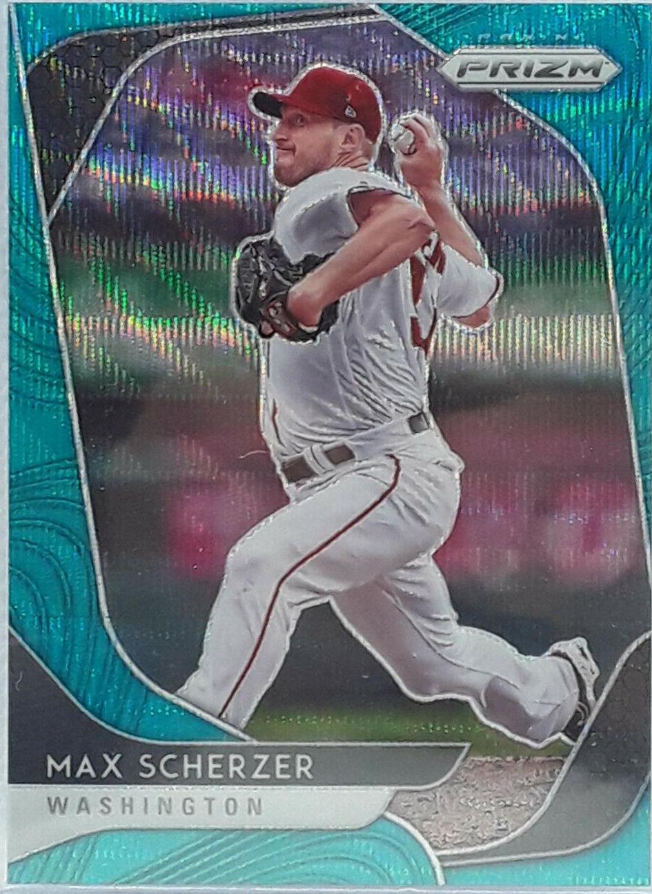 Max Scherzer [Teal Wave Prizm] #191