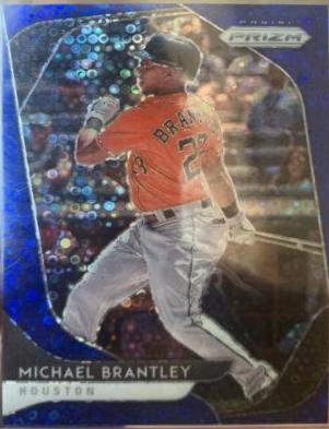 Michael Brantley [Blue Donut Circles Prizm] #57
