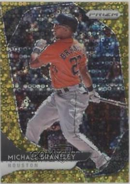 Michael Brantley [Gold Donut Circles Prizm] #57