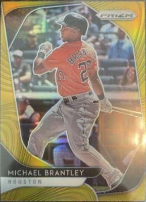 Michael Brantley [Gold Prizm] #57