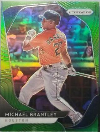 Michael Brantley [Lime Green Prizm] #57