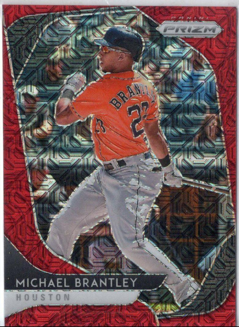 Michael Brantley [Red Mojo Prizm] #57