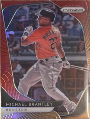 Michael Brantley [Red Orange Prizm] #57