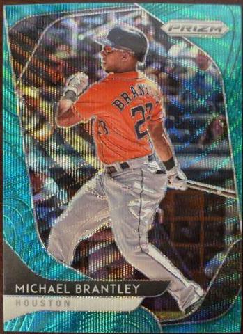 Michael Brantley [Teal Wave Prizm] #57