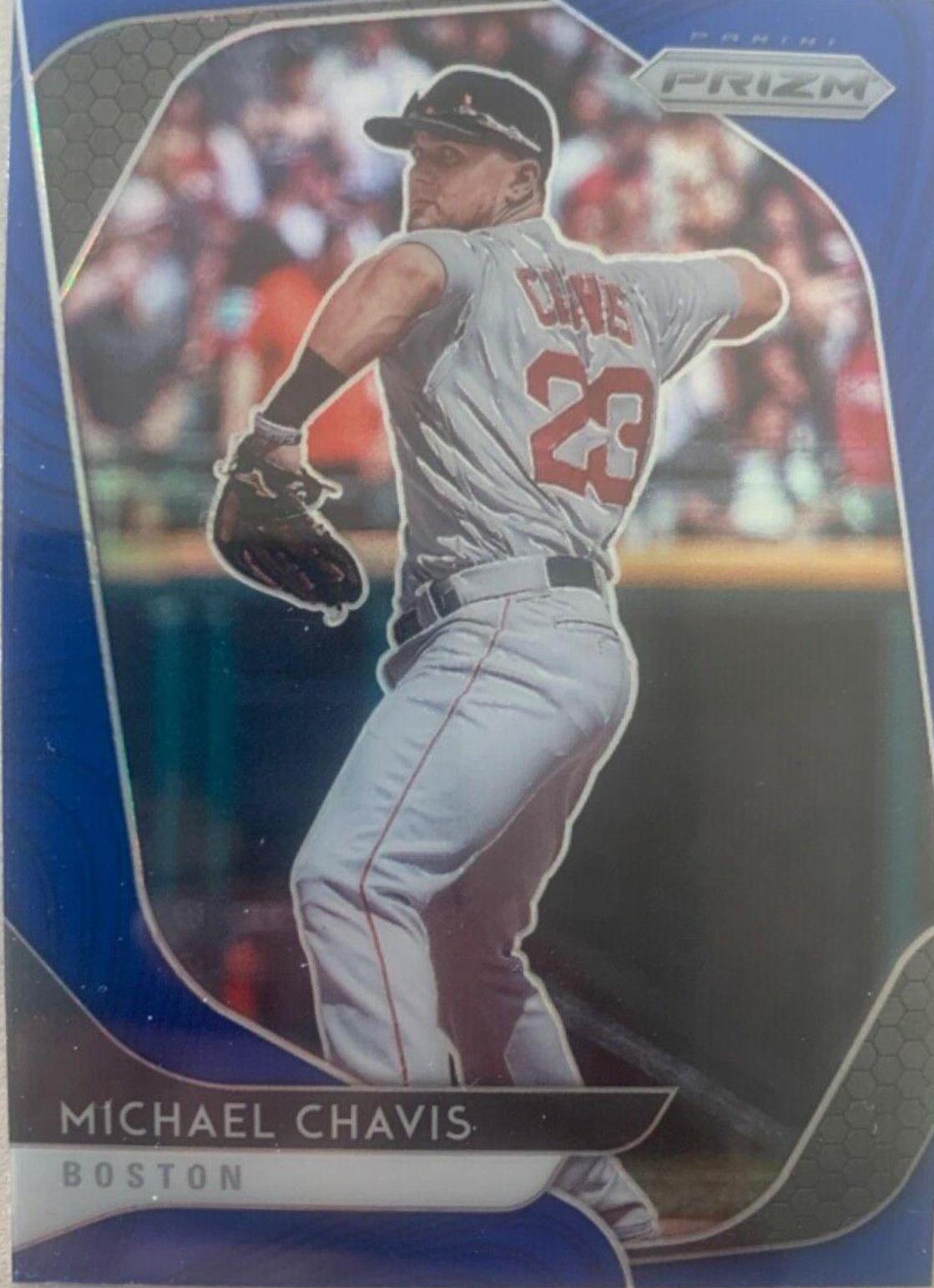 Michael Chavis [Blue Prizm] #91