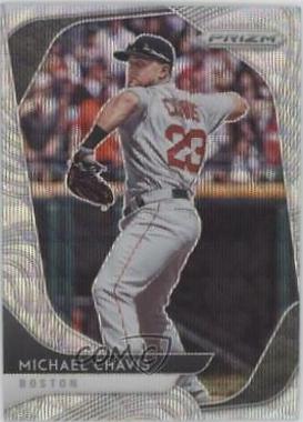 Michael Chavis [Blue Wave Prizm] #91