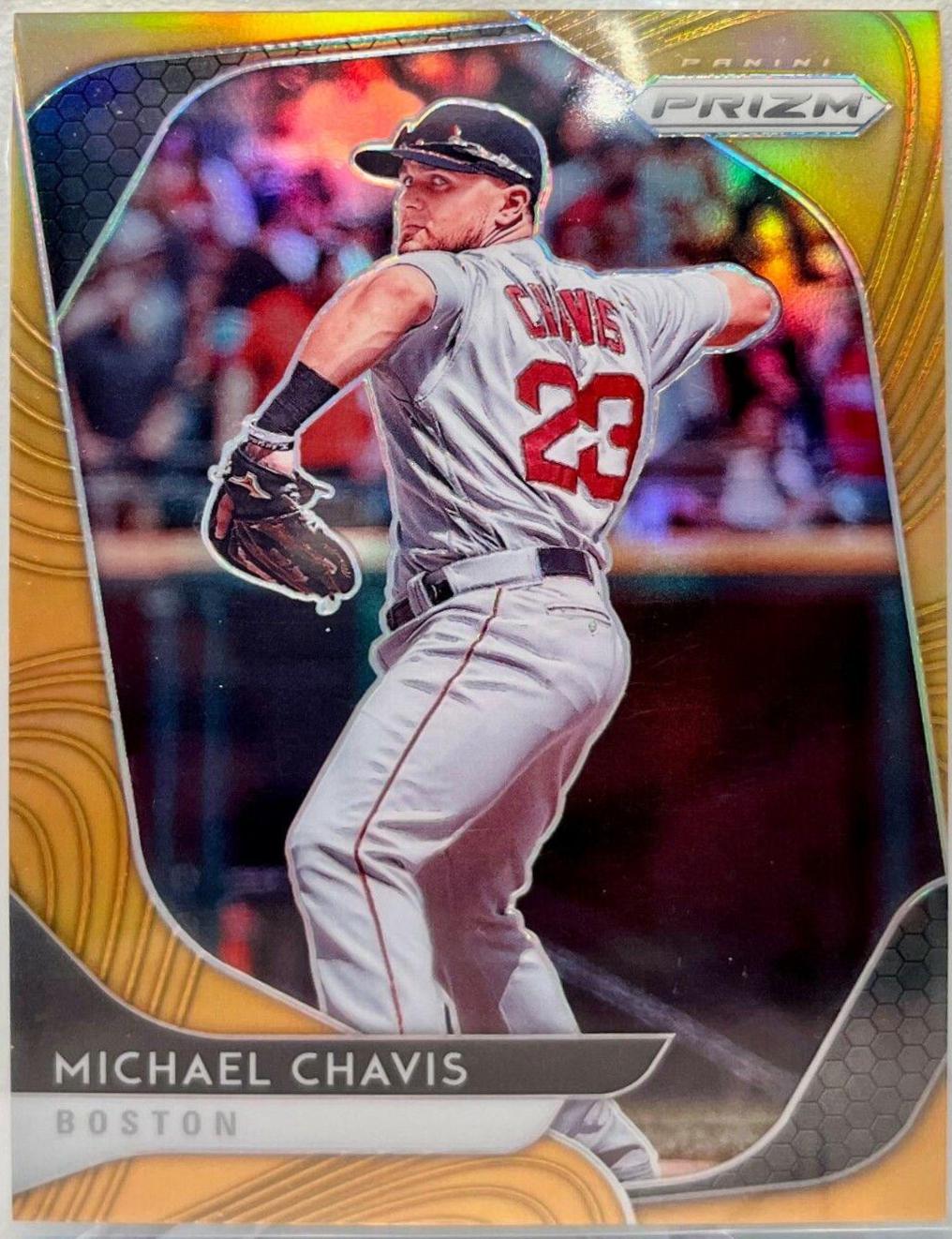 Michael Chavis [Neon Orange Prizm] #91
