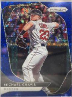 Michael Chavis [Red Donut Circles Prizm] #91