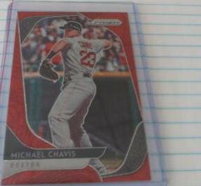 Michael Chavis [Red Prizm] #91