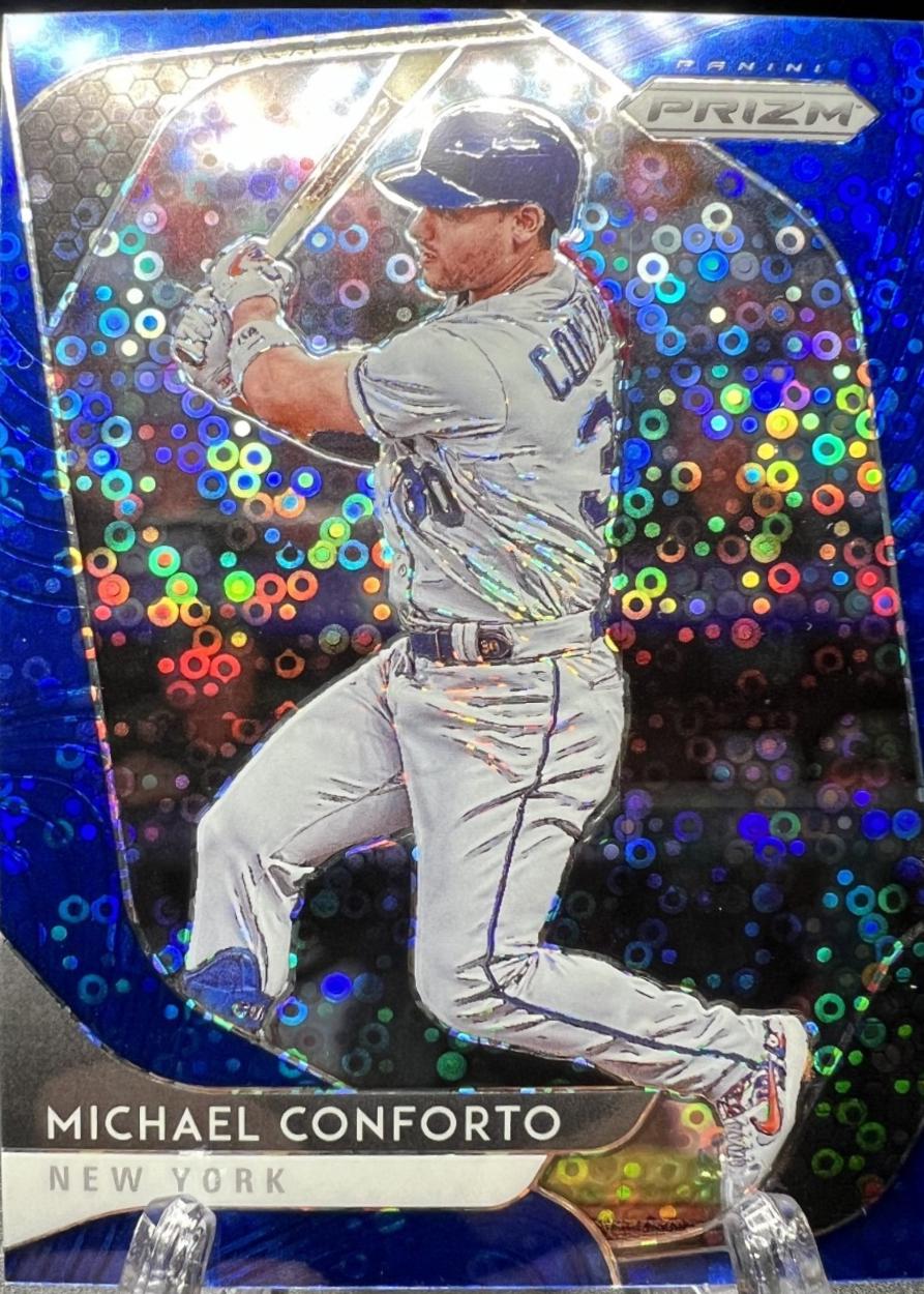 Michael Conforto [Blue Donut Circles Prizm] #178