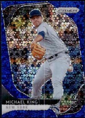 Michael King [Blue Donut Circles Prizm] #67