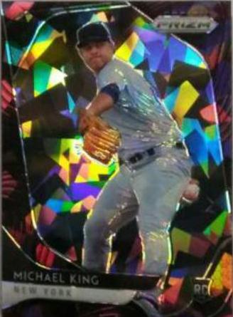 Michael King [Burgundy Cracked Ice Prizm] #67