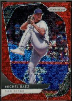 Michel Baez [Red Donut Circles Prizm] #90