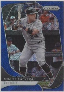Miguel Cabrera [Blue Mojo Prizm] #159