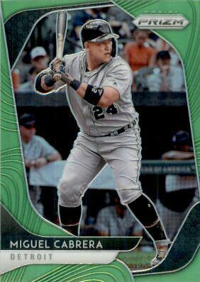 Miguel Cabrera [Lime Green Prizm] #159
