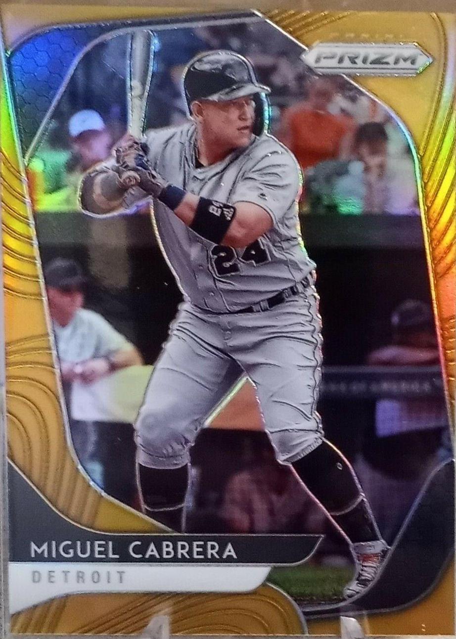Miguel Cabrera [Neon Orange Prizm] #159