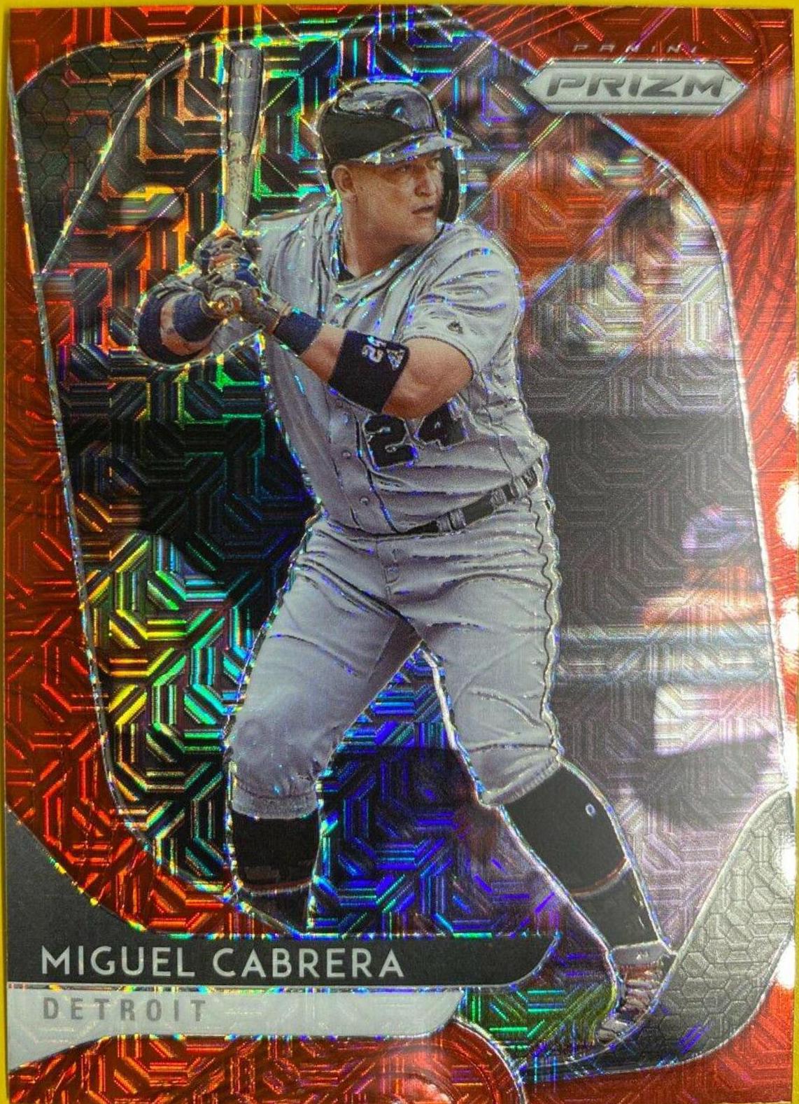 Miguel Cabrera [Red Mojo Prizm] #159