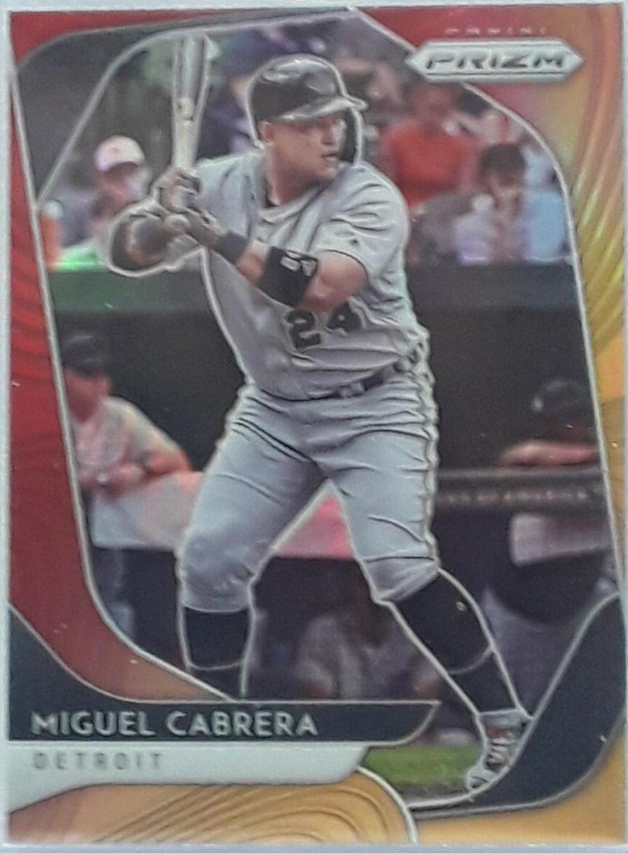 Miguel Cabrera [Red Orange Prizm] #159
