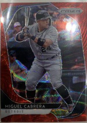 Miguel Cabrera [Red Wave Prizm] #159